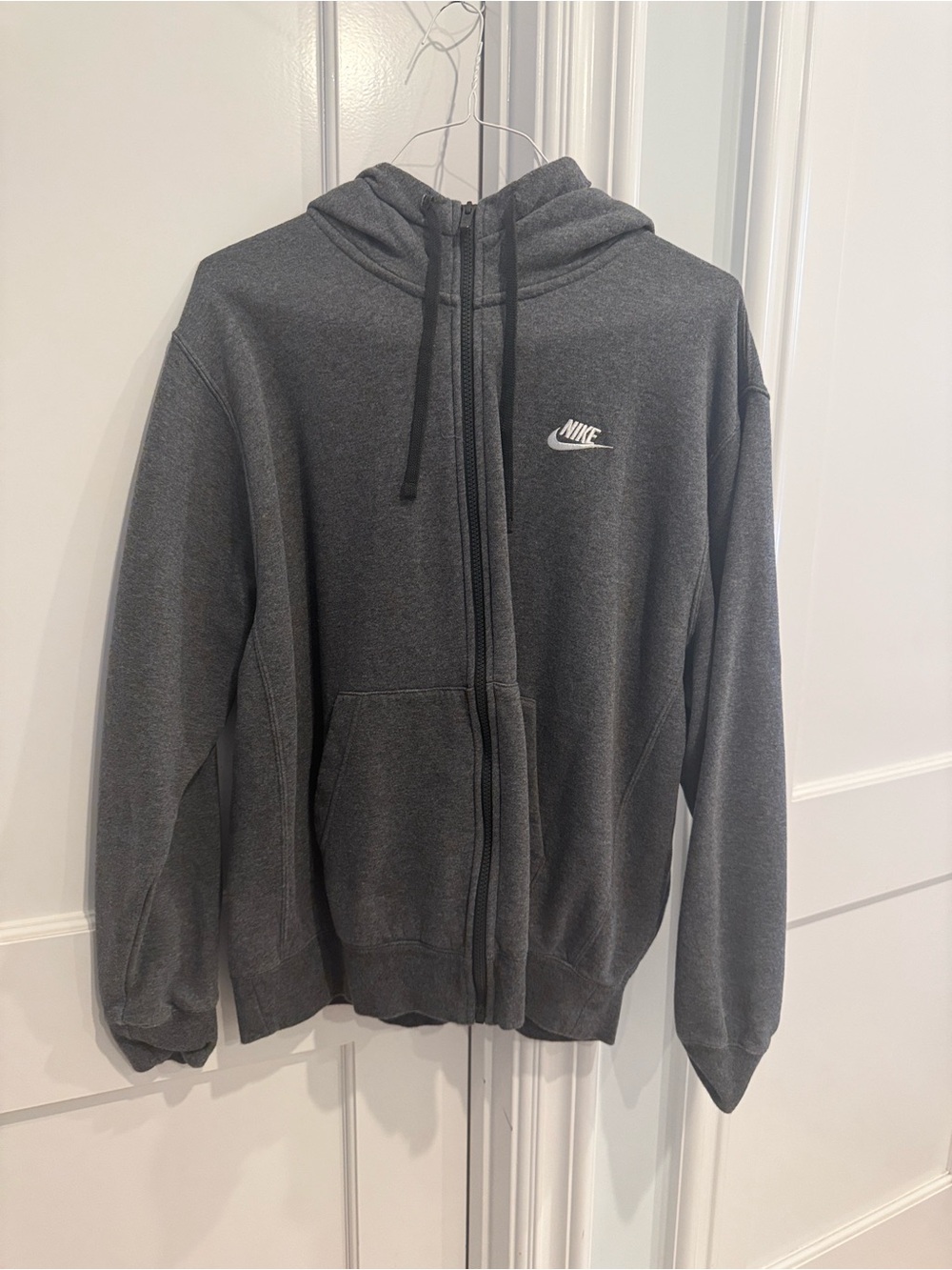 Nike Dark Gray Full-Zip Hoodie